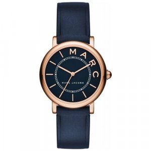 Наручные часы Basic MJ1575, синий, розовый MARC JACOBS. Цвет: синий/розовый/золотистый