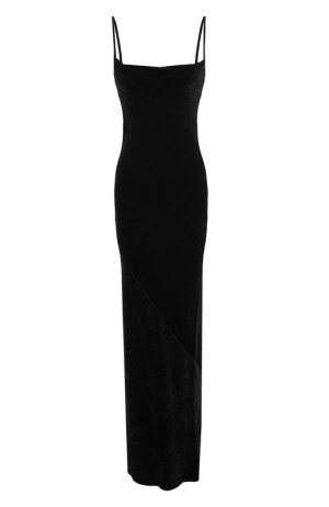 Платье из вискозы и шелка Antonelli Firenze. Цвет: чёрный