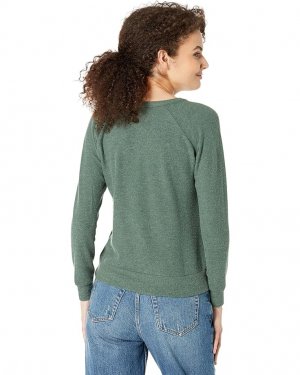 Пуловер Mountain Life Recycled Bliss Knit Raglan Pullover, цвет Greenhouse Chaser
