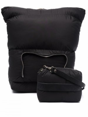 Рюкзак с контрастной окантовкой Guidi. Цвет: черный