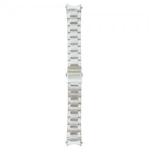 Стальной браслет Casio 10179837 для часов MTD-1053. Цвет: серый
