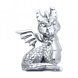 Сувенир Дракон из серебра SOKOLOV