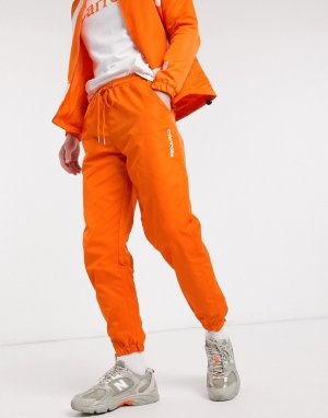 Оранжевые нейлоновые спортивные брюки -Оранжевый Carrots