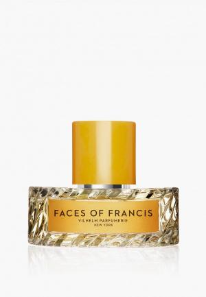 Парфюмерная вода Vilhelm Parfumerie New York Faces of Francis EDP 50 мл. Цвет: прозрачный