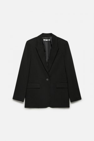 Пиджак BlackBlazer однобортный прямого кроя befree. Цвет: черный