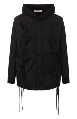 Хлопковая куртка Damir Doma. Цвет: черный