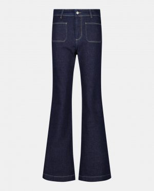 Женские джинсовые брюки , темно-синий Southern Cotton. Цвет: синий