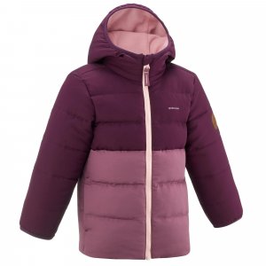 Стеганая куртка Decathlon для походов , фиолетовый Quechua