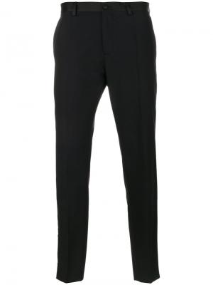Классические брюки Dolce & Gabbana. Цвет: черный