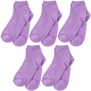 Носки 5 пар, размер 22-24, фиолетовый RuSocks. Цвет: сиреневый/фиолетовый