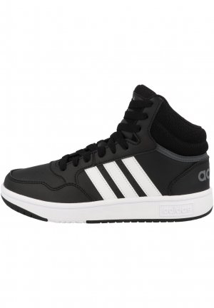 Обувь для скейтбординга Hoops Mid Unisex adidas Originals, цвет core black footwear white/grey Originals