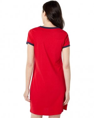 Платье U.S. POLO ASSN. Graphic Ringer Dress, цвет Racing Red