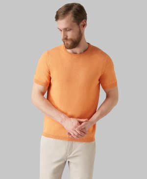 Пуловер трикотажный KWS-0040 ORANGE HENDERSON. Цвет: оранжевый