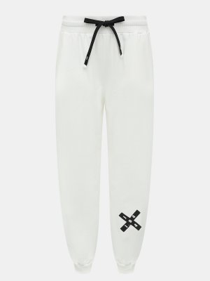 Спортивные брюки J.B4. Цвет: белый