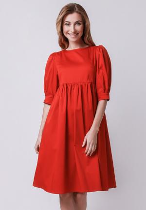 Платье Olga Skazkina. Цвет: красный