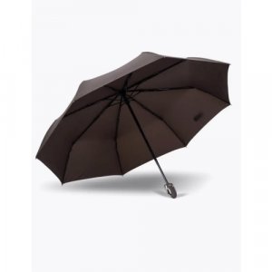 Мини-зонт, коричневый Diniya. Цвет: коричневый