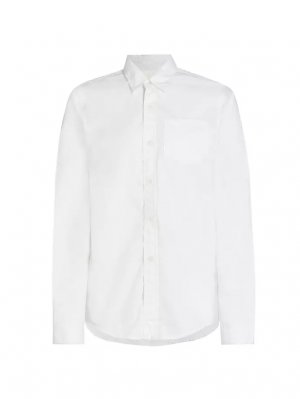 Складная хлопковая рубашка, белый R13