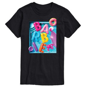 Летняя футболка с рисунком для бассейна Big & Tall Dream , черный Barbie