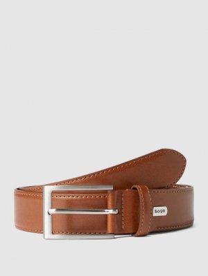 Кожаный ремень с пряжкой Lloyd Men's Belts, коньячный цвет Men's Belts