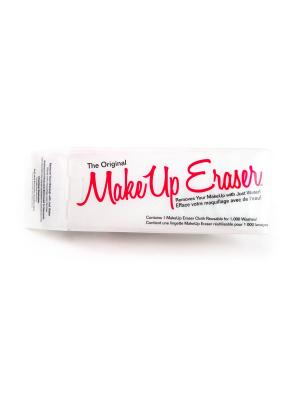 Makeup Eraser салфетка для снятия макияжа белая. Цвет: белый