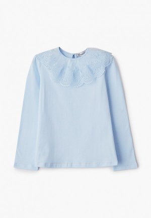Блуза Школьная Пора. Цвет: голубой