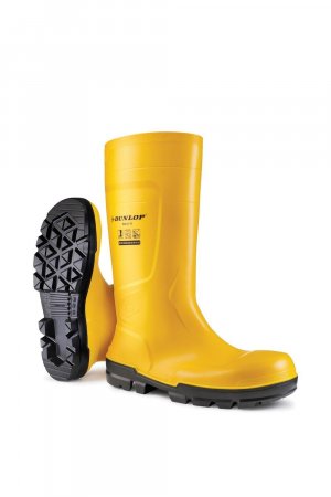 Защитные резиновые сапоги Work-It Full Safety , желтый Dunlop