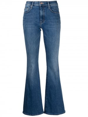 Расклешенные джинсы Weekender MOTHER. Цвет: синий