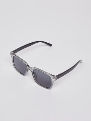 Солнцезащитные очки zolla. Цвет: серый