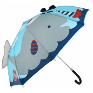 Зонт-трость , голубой, серый Mary Poppins. Цвет: желтый