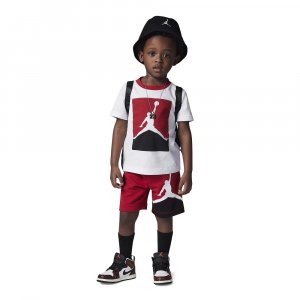 Костюм для малышей Jumpman Fit Short Set Jordan. Цвет: разноцветный