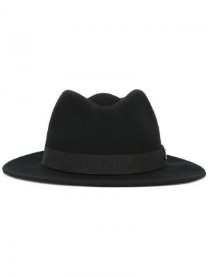 Шляпа Choosi Dondup. Цвет: чёрный