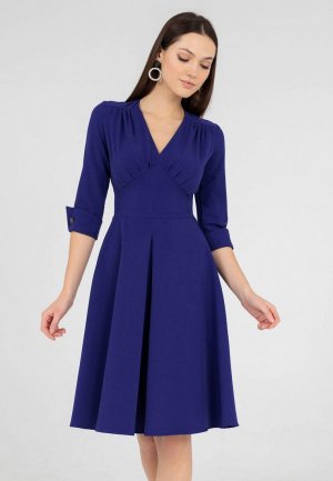 Платье Olivegrey TOY. Цвет: синий
