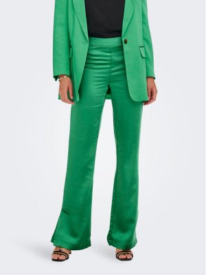 Расклешенные брюки из ткани Only, зеленый ONLY