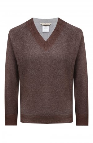 Шерстяной пуловер Gran Sasso. Цвет: коричневый