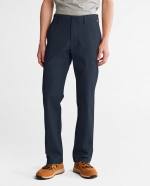 Обычные мужские брюки чинос темно-синего цвета , темно-синий Timberland. Цвет: синий