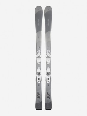 Горные лыжи женские e.Pure Joy + крепления 9 GW, Серый Head. Цвет: серый
