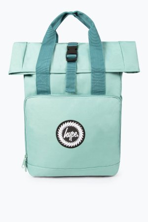 Рюкзак с двумя ручками и складной крышкой, зеленый Hype