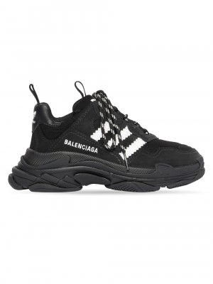 Кроссовки / Adidas Triple S для маленьких детей и , черный Balenciaga