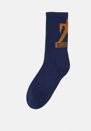 Носки Built Socks Unisex , цвет blue/hamilton brown Carhartt WIP