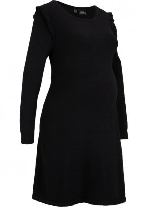 Легкое трикотажное платье для беременных , черный Bpc Bonprix Collection