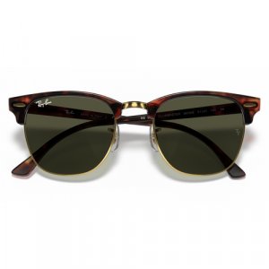 Солнцезащитные очки  RB 3016 W0366 W0366, коричневый, зеленый Ray-Ban. Цвет: бесцветный/зеленый/коричневый