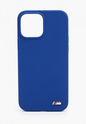 Чехол для iPhone BMW 13 Pro Max, M-Collection Liquid silicone Hard Blue. Цвет: синий
