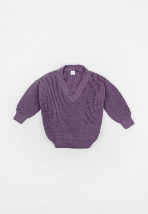 Пуловер Amarobaby. Цвет: фиолетовый