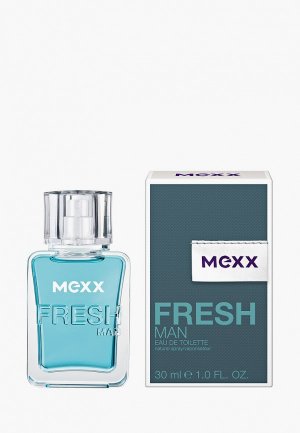 Туалетная вода Mexx Fresh Man, 30 мл. Цвет: голубой