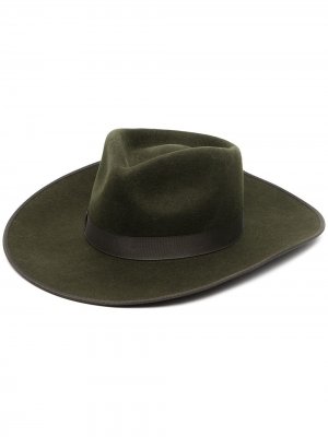Шляпа-федора Forest Rancher Lack Of Color. Цвет: зеленый