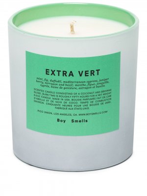 Ароматическая свеча Extra Vert (240 г) Boy Smells. Цвет: серый