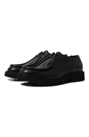 Кожаные ботинки Seboy`s. Цвет: чёрный