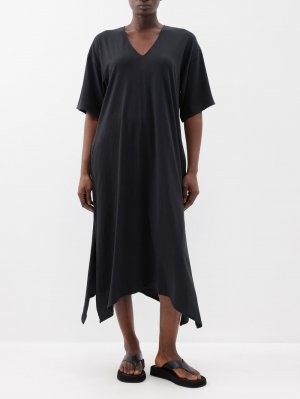 Платье cecile из джерси органического хлопка пима , черный Skin