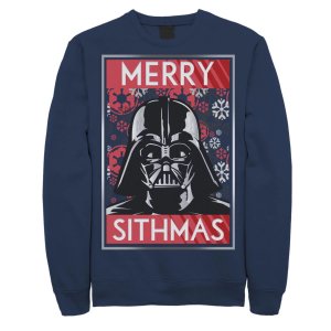 Мужской рождественский свитшот Darth Vader Merry Sithmas Star Wars