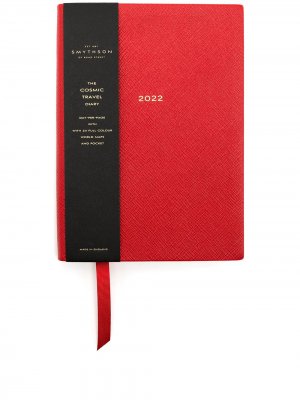 Записная книжка 2022 Soho Cosmic Smythson. Цвет: красный